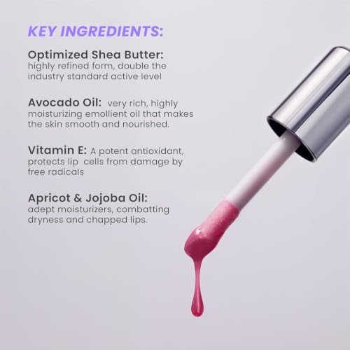 Image of Wonderskin Lip Oil Rehab Serum - Tinted Lip Oil, Hydrating Lip Serum