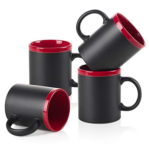 Buy 2 get 3 LIFVER 12 Ounce Coffee Mugs Set of 4, Ceramic Porcelain Mug Set for Coffee, Tea, Milk, DIY, Cocoa, etc. Microwave and Dishwasher Safe, Red Promo Discount Up To 70% Off LIFVER 12 Ounce Coffee Mugs Set of 4, Ceramic Porcelain Mug Set for Coffee, Tea, Milk, DIY, Cocoa, etc. Microwave and Dishwasher Safe, Red