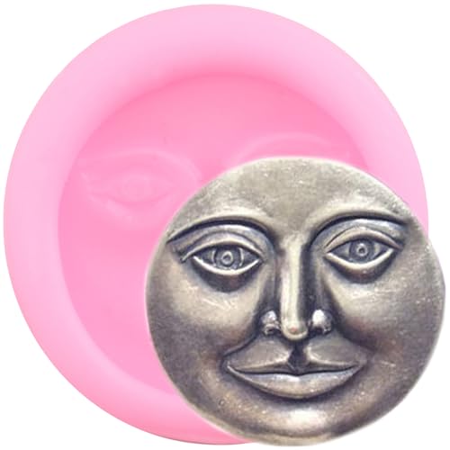 XMOLDNMS Moon Face Silicone Molds