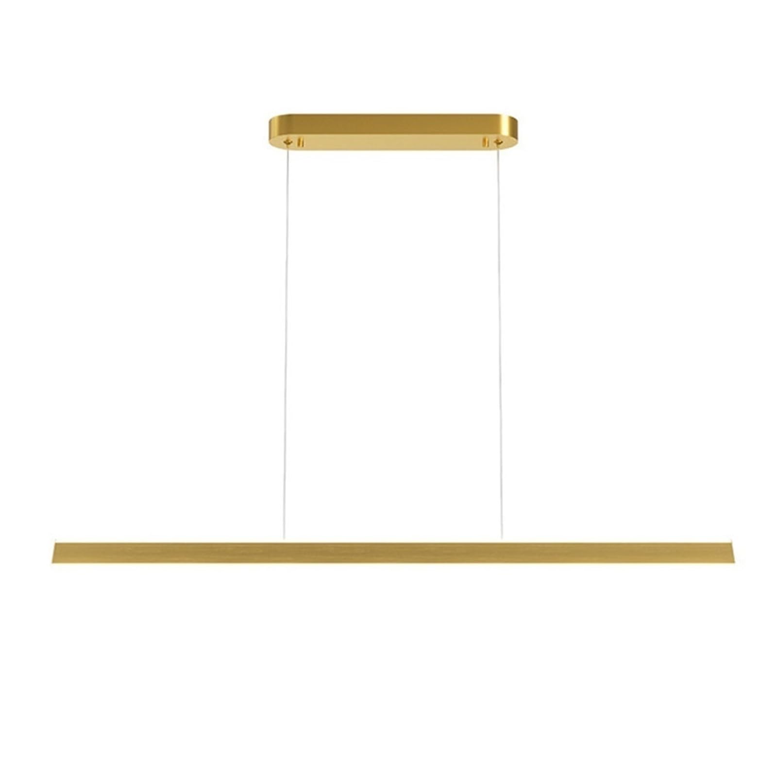 Suspension LED linéaire noire 120 cm réglable pour îlot de cuisine