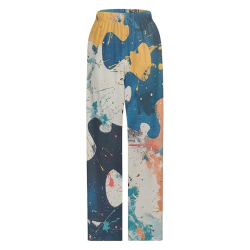 Puzzle Autism AwarenessChildren's Casual Pajamas130CM3