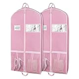 Fermeture zippée solide et durable : les housses de week-end pour vêtements de femme avec fermeture zippée s’ouvrent de façon fluide et sont résistantes, pouvant être utilisés plus de 800 fois.