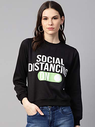 Image of pluss Women's Fleece Round Neck Sweatshirt