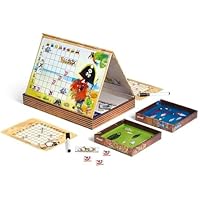 Janod - Batalla Naval Piratas - Juego de Mesa Hundir la Flota -