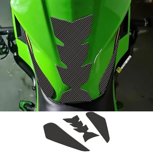 SHINKXMT���Ninja500 Ninja 500 Z500 2024 �p �I�[�g�o�C�R���^���N�p�b�h�L�b�g ����~�߃S���X�e�b�J�[ �^���N�p�b�h�v���e�N�^�[