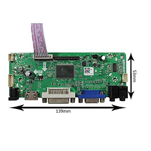 Image of VSDISPLAY DVI VGA LCD Controller Board Compatible with 32 inch 1920x1080 LCD | HV320FHB N00 N02 N10 N80 N4K F40 LVDS Interface LCD Screen