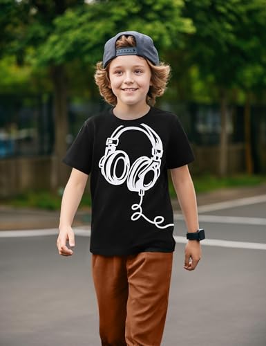 Image of Azmxynol Boys Clothes 2 Piece Outfits Summer Short Sleeve T Shirt Top + Pants Little Kid Casual Clothing Sets