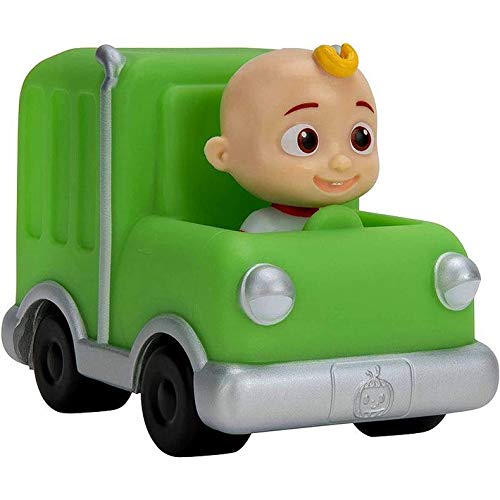 CoComelon Jazwares Mini Vehicles Mini Green Trash Truck