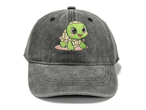 GDIQ Turtle Baseball Hat for Kids Reptile Gifts for Toddler Boys Girls