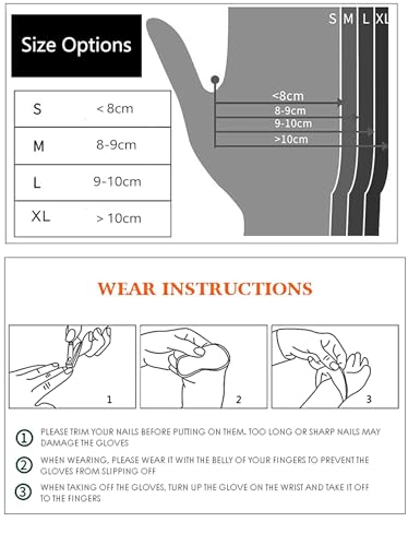 Edith qi Black Nitrile Disposable Gloves Pack of 100, Food Safe, Textured Fingertips, Powder Free Latex Free, Medical Exam Gloves, Medium