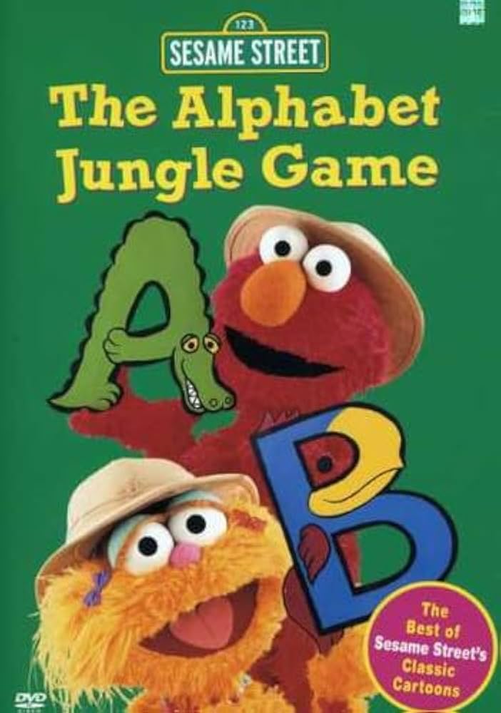 Amazon.com: Sesame Street: The Alphabet Jungle Game [DVD