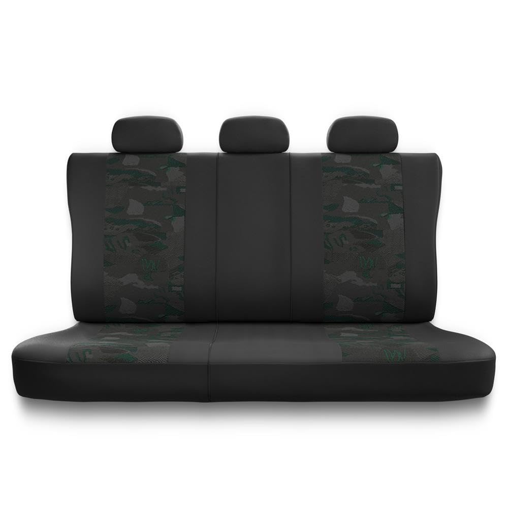 Mossa Fundas Asientos Coche aptas para Fiat Panda II III 2003-. UNE-GR