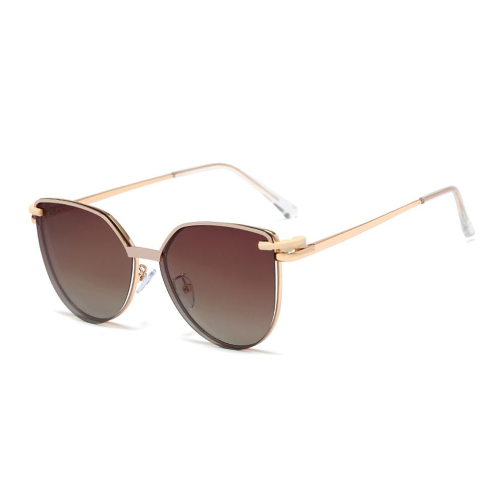 magnetischer Clip auf polarisierte Sonnenbrille weibliche Brillenrahmen Frauen Autofahren