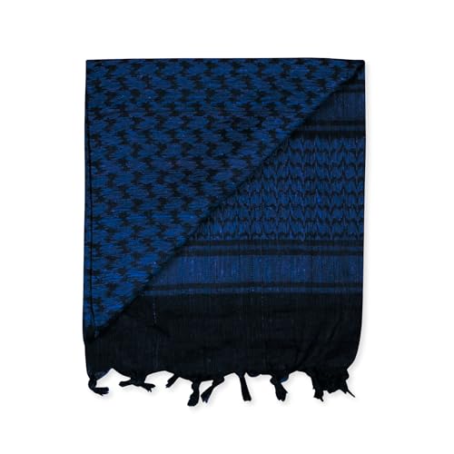 Image of M MCGUIRE GEAR Shemagh Tactical Scarf, Middle Eastern Desert Hood, Bandana, Keffiyeh, Military Style, 100% Cotton, 42 inch x 42 inch