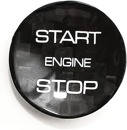 Miniatura 9 de Adhesivo para interruptor de arranque de encendido rojo para Land Rover Discovery Sport para Range Rover Evoque Velar Start Stop Cubierta del botón