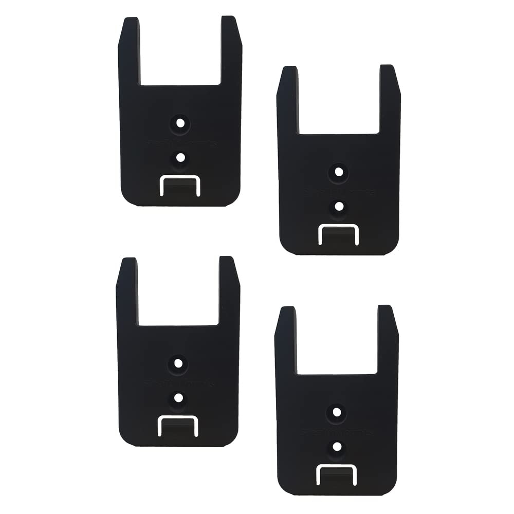 StealthMounts Tool Holder Compatible with Ridgid 18V (4 Pack) - Black Locking Tool Mounts | Made in the UK — Amazon image 5