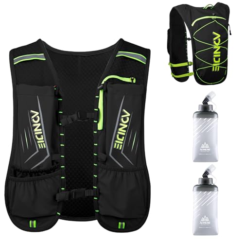 Image of Azarxis Hydration Running Vest Backpack Pack 5L 5.5L for Women and Men Jogging Trail Race Marathon Cycling Hiking