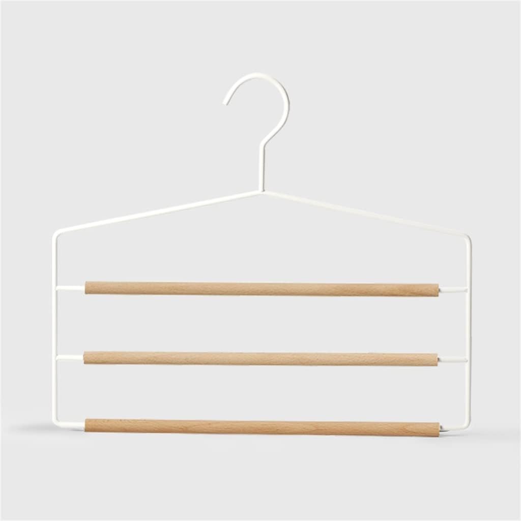 JSEIAJB Multi-Layer Storage Trouser Rack Hanging Pants Hanger Household Wardrobe Storage Artifact Hanger(OneColor)