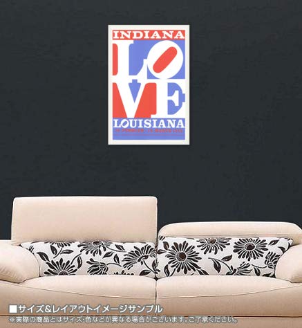 額装済/Love louisiana/ロバート インディアナ/ポスター Amazon.co.jp: ポスター ロバート インディアナ Love louisiana