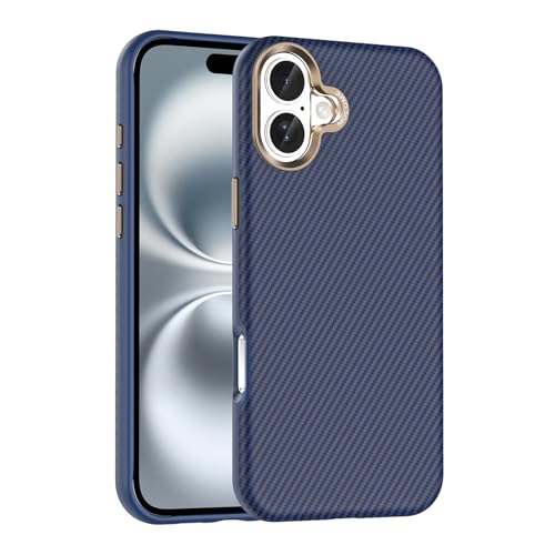 Coque iPhone 16 Plus bleu marine protection antichoc appareil photo