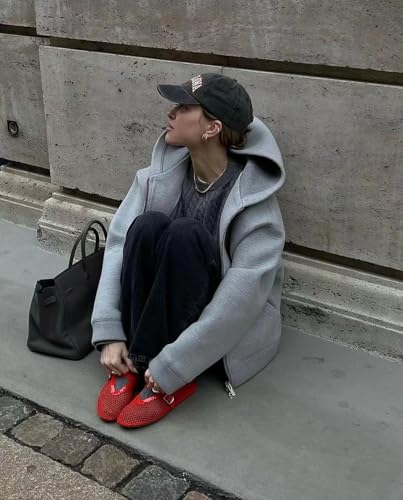 Divanne Ballet Flats for Women, Leopard Ballerina Shoes Crystal-Embellished Mary Jane Flats Mesh Flat Shoes3