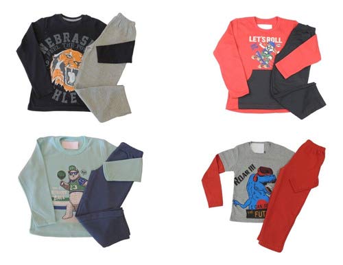 5 conjuntos moleton infantis barato frio masculino TAMANHO:6