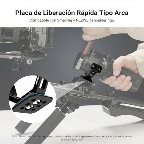 Soporte de cardán de alta precisión tipo Arca para equipo NATO 4