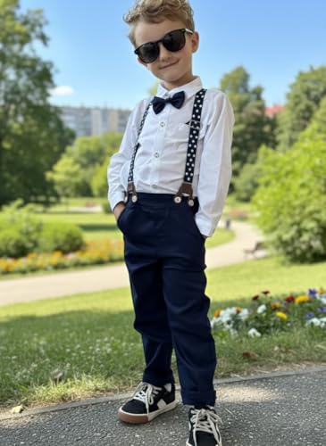 Image of Volunboy Boys Formal Wedding Guest Ring Bearer Dress Clothes