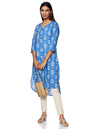 Image of Amazon Brand - Tavasya Women's Cotton 0 Kurti