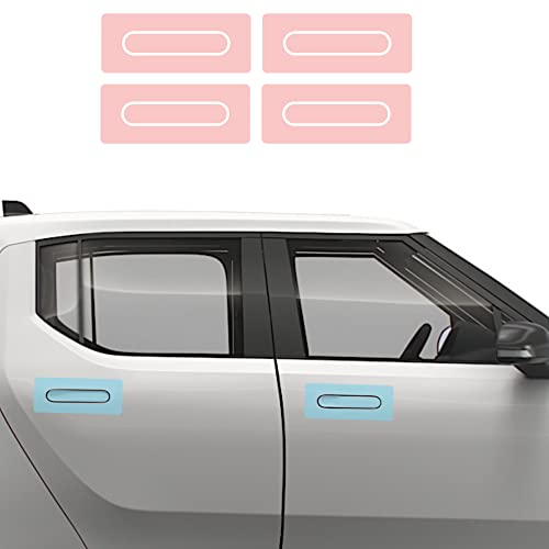 Twraps Door Handles Area Clear Protection Film (Ppf) For Rivian R1T / R1S 8Mil #TOP3