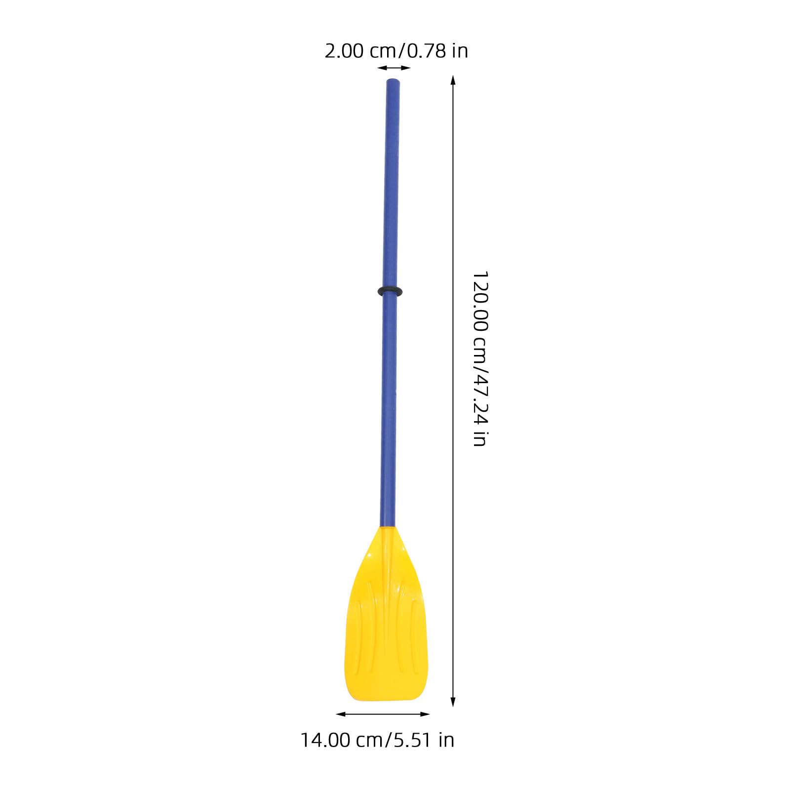 Veemoon Pagaie da Kayak Pieghevoli in Plastica ABS Leggera e Staccabile per Canoa Barche Gonfiabili e Rafting, Remi da Barca Portatili e Antiscivolo per Sport Acquatici