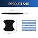 DYEKNEE 8 PCS Car Door Handle Sticker, 3.15
