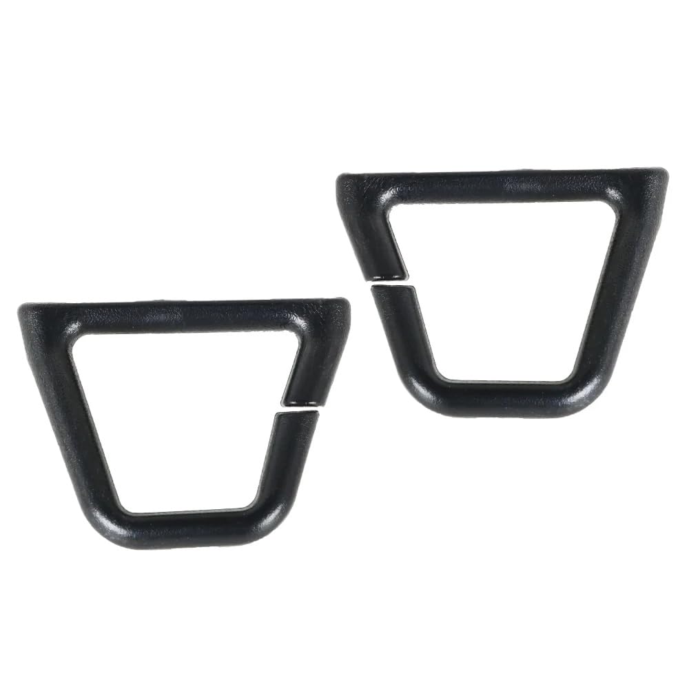 Ebony Black Seat Belt Shoulder Guides Compatible with 1993 to 2002 Camaro Firebird Convertible Compatible with Similar Models