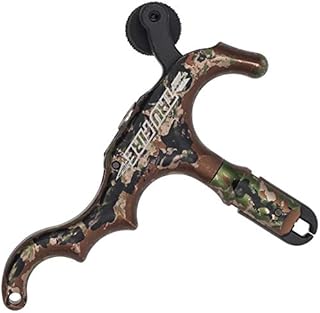 Tru-Fire Edge 4-Finger Aluminum Hand Held Camo Archery Bow Release