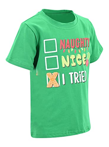 Image of Boys Short Sleeve Funny Graphic Tees for Toddler to Big Kid