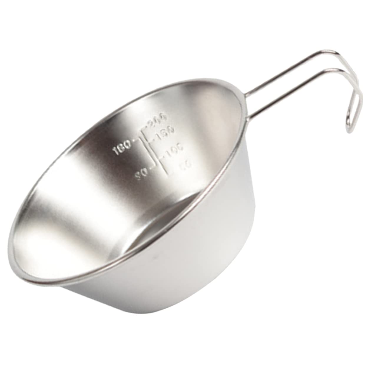 SUPVOX Camping Cookware Set Stainless Steel Wine Cup Water Bowl Compact Multi-function Safe for Outdoor Activities