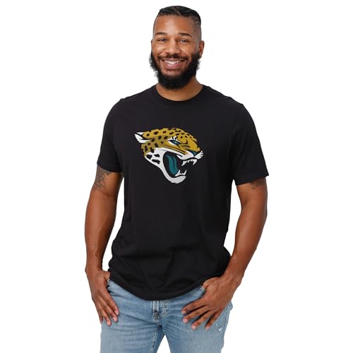 FOCO Jacksonville Jaguars Primary Logo Black T-Shirt - X-Large