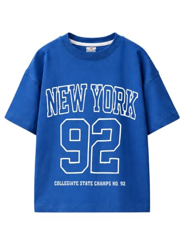 Image of Kuchipoo Boys Half Sleeves Regular Fit Cotton T-Shirt