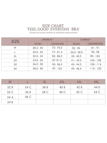 Image of Everyday Seamless T Shirt Bra for Women | Full Coverage,Wire-Free and Soft Padded Bra | Wide Straps Provides Gentle Lift and Support | Smart Airflow Reduce Underboob Sweat Perfect Cup Sizes A,B,C