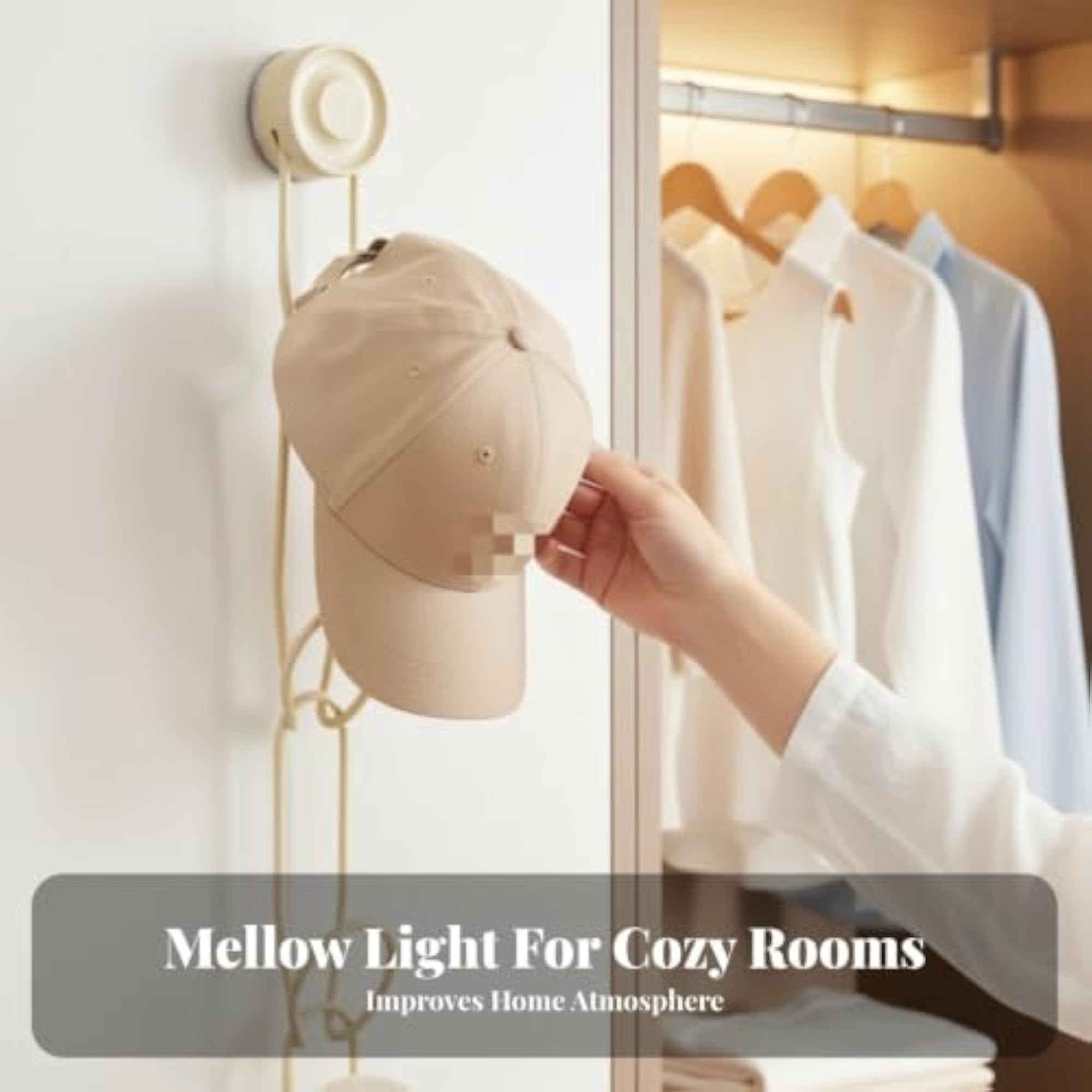 Over the Door Hanging Hat Rack for Space Saving