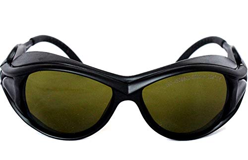 190 nm - 450 nm i 800 nm - 2000 nm szerokie spektrum ciągłej absorpcji laserowe lustro okulary ochronne
