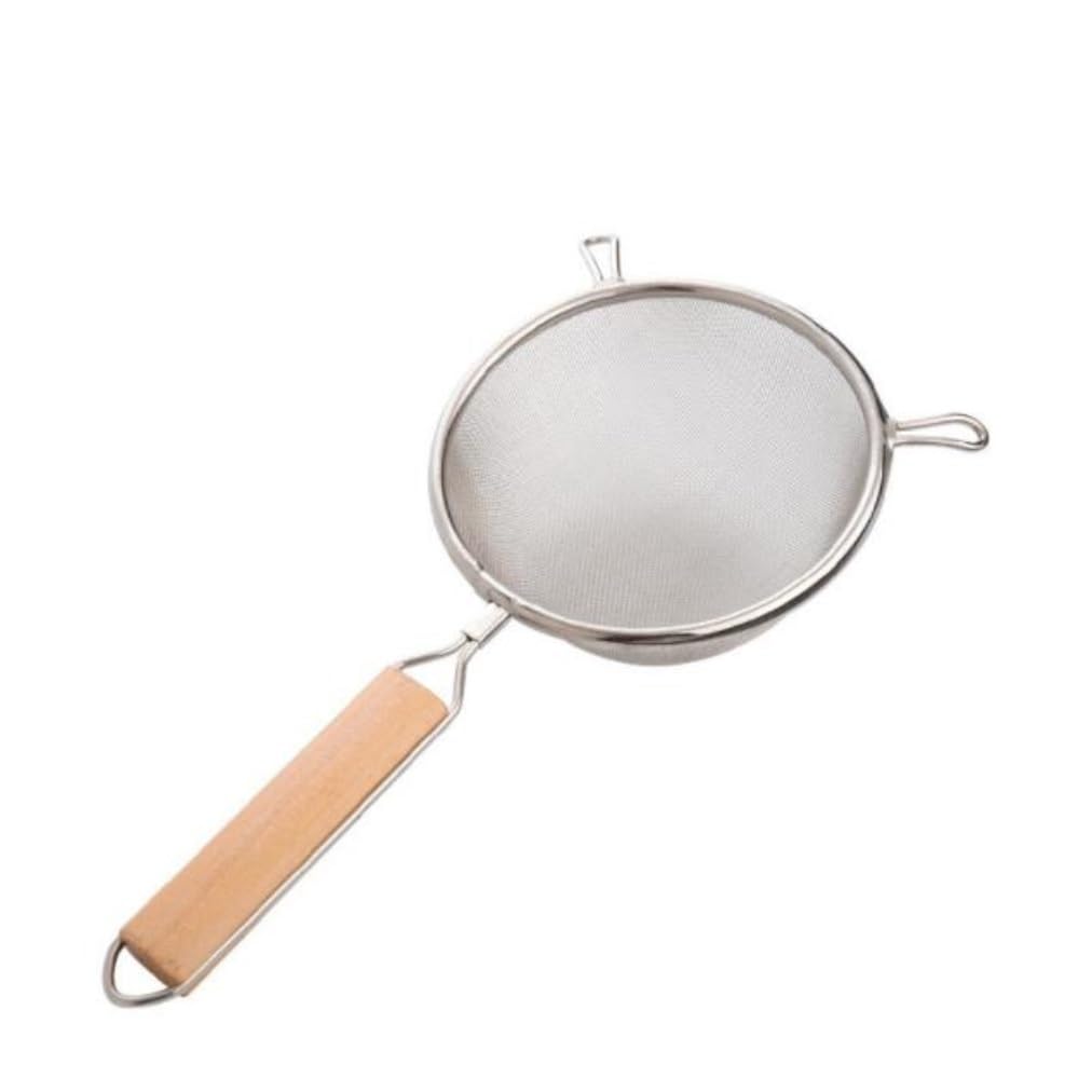 Schaumlöffel, Sieb Sieb Netz Kochen Mesh Sieb Sieb Sieb Sifter Drop Erweiterbar Braten Küche Schaum(20cm)