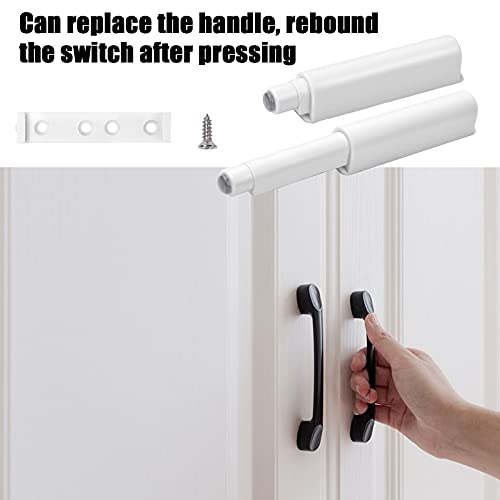 HQdeal Spingere per Aprire Fermi Delle,2 Pack