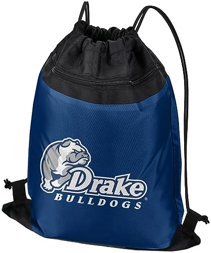 Campus Lab Drake University Primary Logo Drawstring Backpack Bag Sackpack