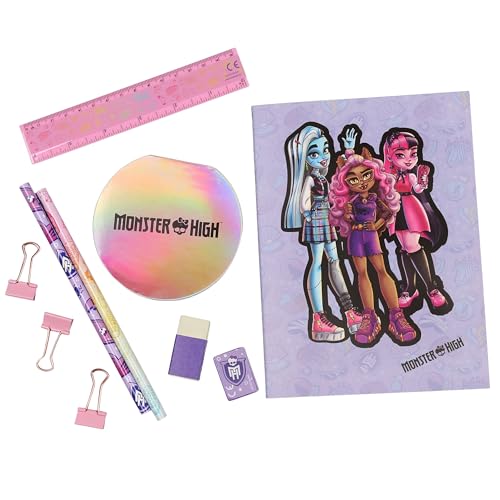 Monster High Set scolaire pour fille, set d'articles de...