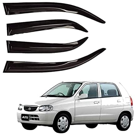 Car Rain Wind Door Visor Non Breakable Deflector (Alto lxi (Old Model))-image-34