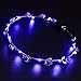 Produktbild LED Leucht Kranz Blumenkrone Haarband Hochzeit Blumen Girlande Festival Blume Kopfschmuck Haarschmuck Festival