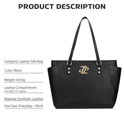 Image of Lavie Signature Women's Carmel Tote Bag | Tote Bag for Work | Ladies purse | Stylish Shoulder Bag | Gift for Women