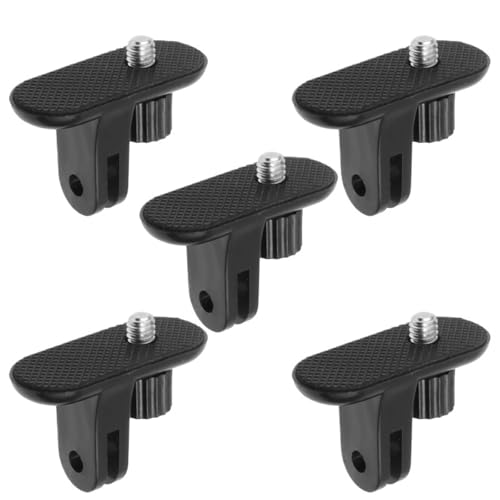 �݊���������܂�DJI Osmo Action�J�����Ή� - 1/4�C���`�l�W�A�_�v�^�[�O�r�}�E���g�z���_�[�A�N�Z�T���[(5 PCS)
