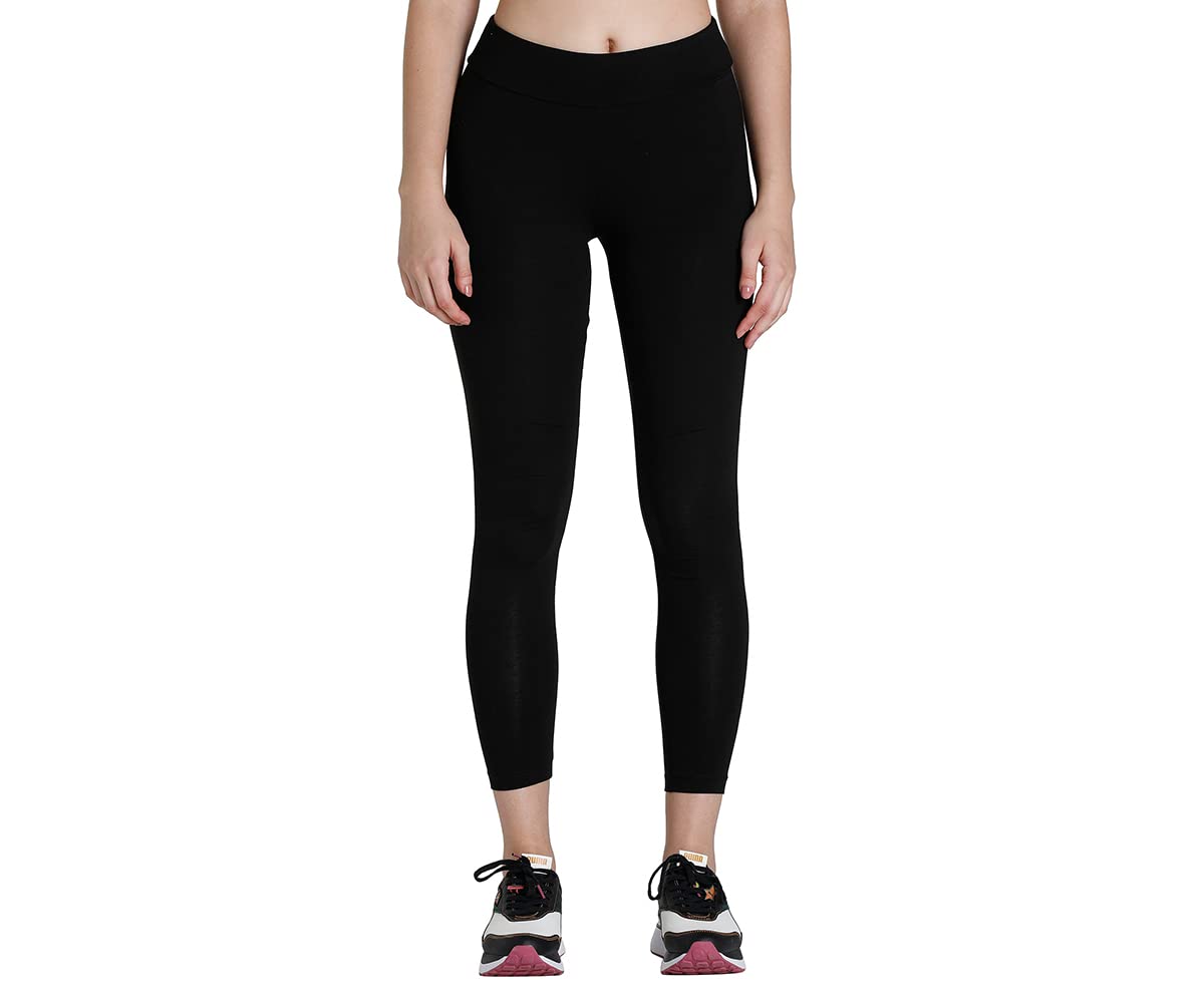 PUMA Pantaloni Sportivi da Donna Ess FL Cl Pantaloni, Nero, XXL